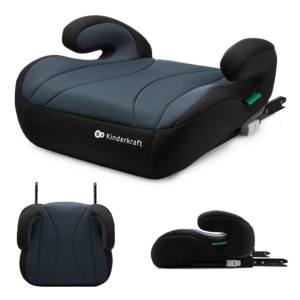 Fotelik samochodowy KINDERKRAFT I-BOOST w kolorze czarnym KINDERKRAFT Fotelik samochodowy I-BOOST BLACK